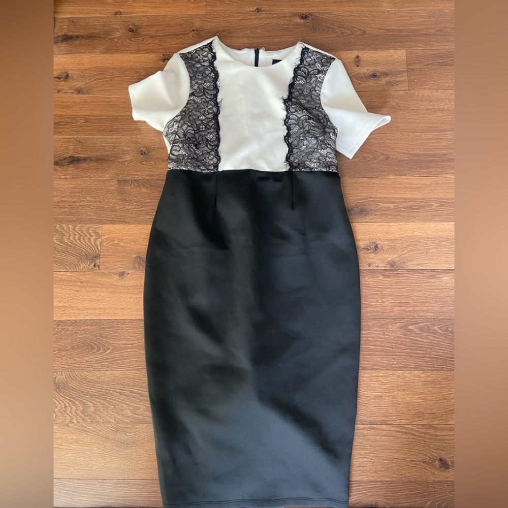 ASOS midi maternity dress